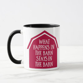 Was im Stall passiert, bleibt im Stall – Lustig Tasse