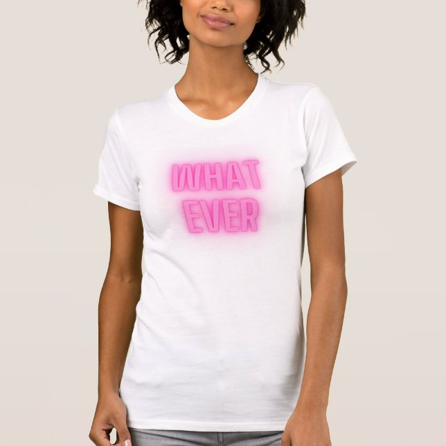 Was immer lustige, heiß rosa Printmedien sind T-Shirt (Vorderseite)