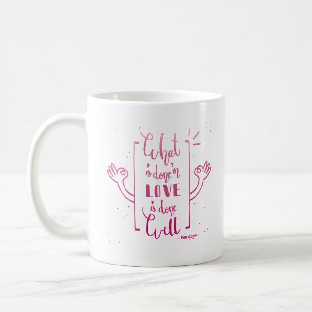 WAS IN DER LIEBE GETAN WIRD, WIRD GUT GESCHAFFEN KAFFEETASSE (Links)
