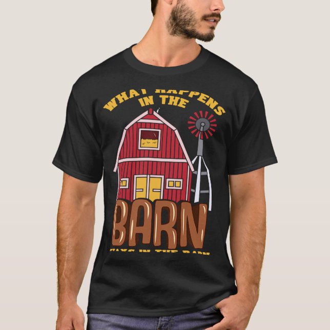 Was in der Scheune Bleibe T-Shirt (Vorderseite)