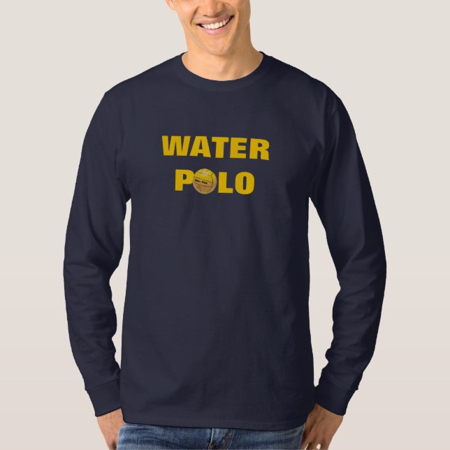 Was in der Wasser-langen Hülse geschieht T-Shirt (Vorderseite)