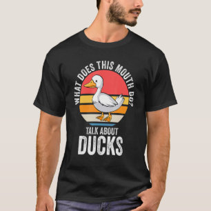 Was in diesem Monat über Enten Ducks Duc spricht? T-Shirt