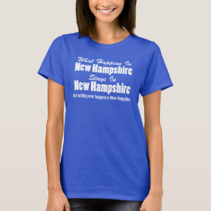 Was in New Hampshire passiert, Bleibe New Hampshir T-Shirt