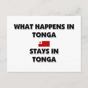 Was in TONGA Bleibe? Postkarte