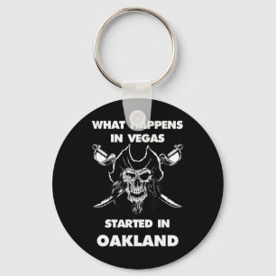 Was in Vegas passiert, begann in Oakland Schlüsselanhänger