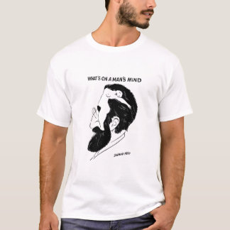 was ist auf a bemannt Verstand? T-Shirt