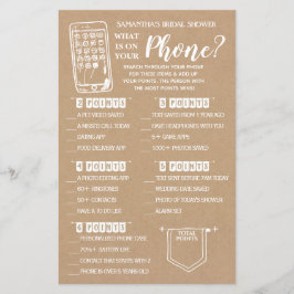 Was ist auf deinem Handy Duschgame englisch Spanis