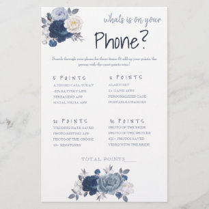 Was ist auf deinem Handy? Game Card Flyer