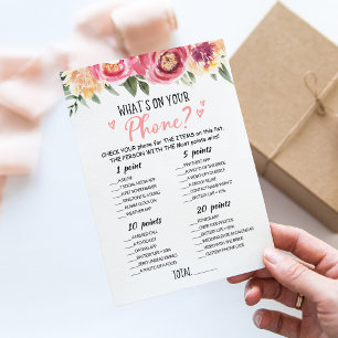 Was ist auf Ihrem Brautparty Editable Card Einladung