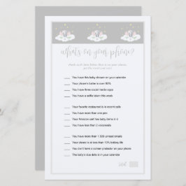 Was ist auf Ihrem Handy Game Elephant Baby Shower?