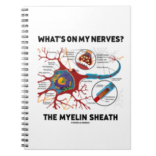 Was ist auf meinen Nerven? Myelin Sheath Notizblock