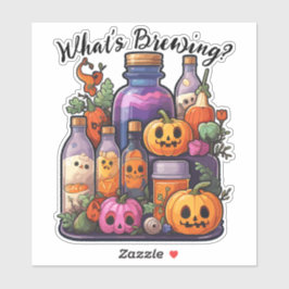 "Was ist Brewing?" Aufkleber für Inhaltsstoffe