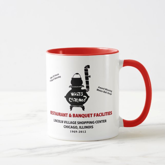 Was ist Cooking Restaurant, Lincoln Village Chicag Tasse (Rechts)