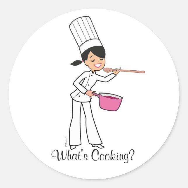 Was ist Cooking Sticker - Baker Girl (Vorderseite)