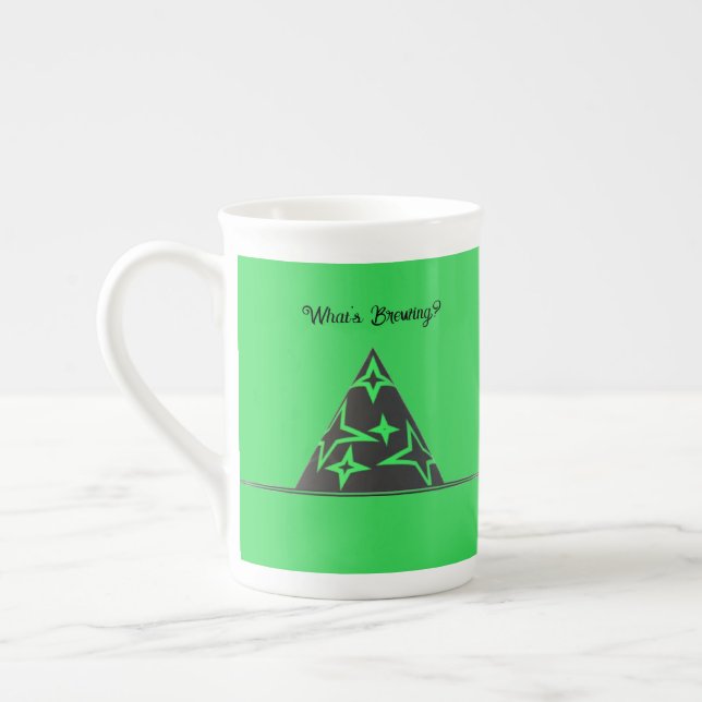 Was ist das Brechen der Hexenhut-Tasse? Prozellantasse (Links)