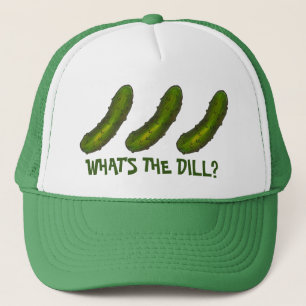 Was ist das Dill (Deal) Green Kosher Pickle Funny Truckerkappe