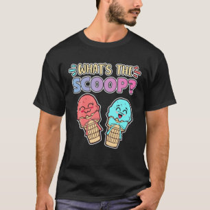 Was ist das Scoop Ice Cream Gender Reveal Baby Ann T-Shirt