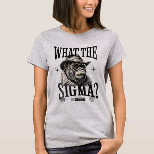 Was ist das Sigma? Ironic Meme Brainrot T-Shirt
