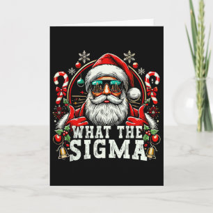 Was ist das Sigma-Santa-lustige Weihnachts-Meme Xm Karte