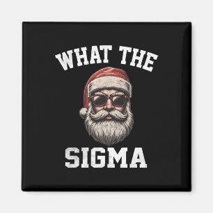 Was ist das Sigma Santa lustige Weihnachts-Meme Xm Magnet