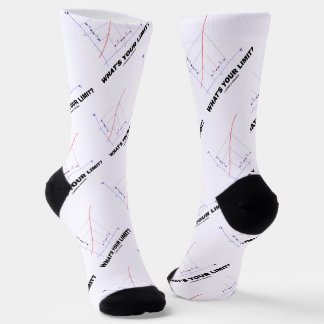 Was ist dein Limit? Spaß für die Begrenzungsfunkti Socken