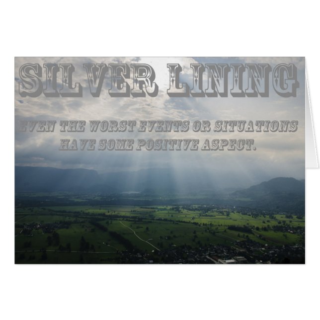 Was ist dein Silber-Lining? (Vorderseite (Horizontal))
