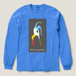 Was ist deine Superkraft? Monat des Stolzes auf Be Tri-Blend Shirt