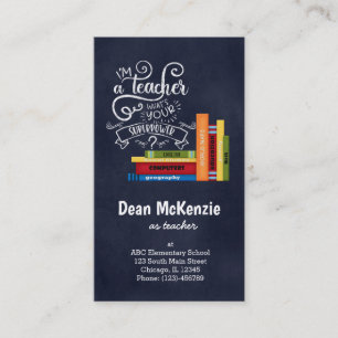 Was ist deine Supermacht? Visitenkarte