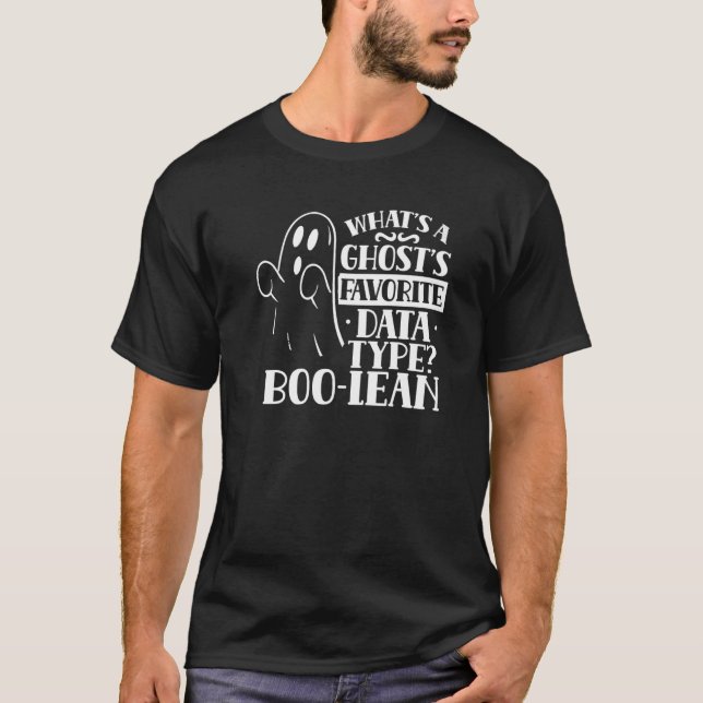 Was ist der bevorzugte Datentyp eines Ghost-Objekt T-Shirt (Vorderseite)