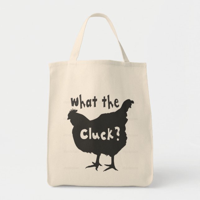 Was ist der Kluck? Tragetasche (Vorne)