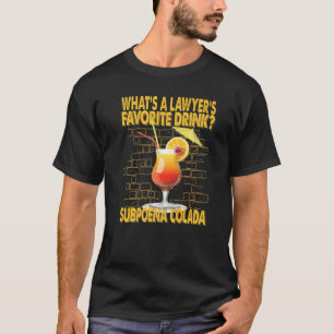 Was ist der Lieblingsgetränk-Vater eines Anwalts? T-Shirt