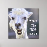 Was ist der Prob- Llama? Niedlich Funny LLAMA