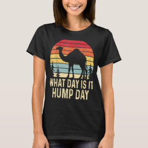 Was ist der Tag, an dem es Hump Day Retro Vintag S T-Shirt