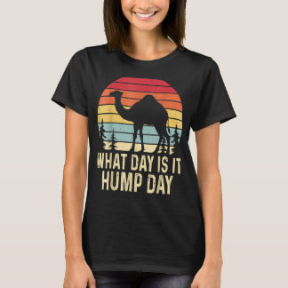 Was ist der Tag, an dem es Hump Day Retro Vintag S T-Shirt