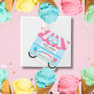 Was ist die Genderoffenbarung für Schotteneis? Geschenkanhänger
