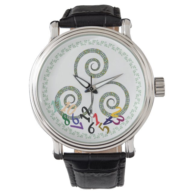 Was ist die Uhrzeit Sehen Armbanduhr (Vorderseite)