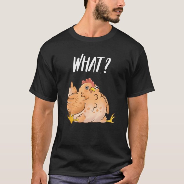 Was ist ein alberner Hühnerwitz T-Shirt (Vorderseite)