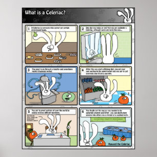 Was ist ein Celeriac? Poster