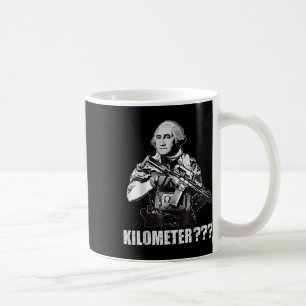 Was ist ein Kilometer George Washington Meme Lusti Kaffeetasse