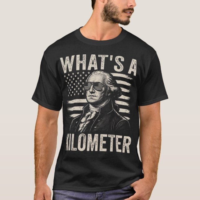 Was ist ein Kilometer T-Shirt (Vorderseite)