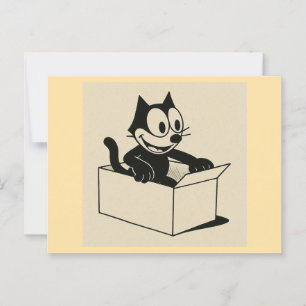 Was ist es mit CATS und BOXES?! Postkarte