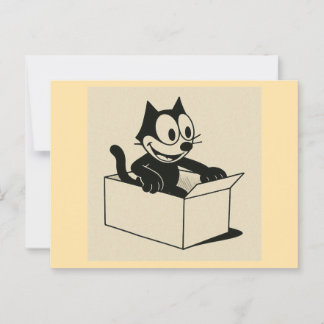 Was ist es mit CATS und BOXES?! Postkarte