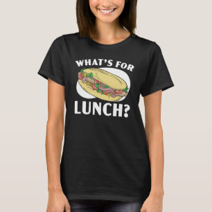 Was ist für das Mittagessen Lady Cafeteria Worker T-Shirt