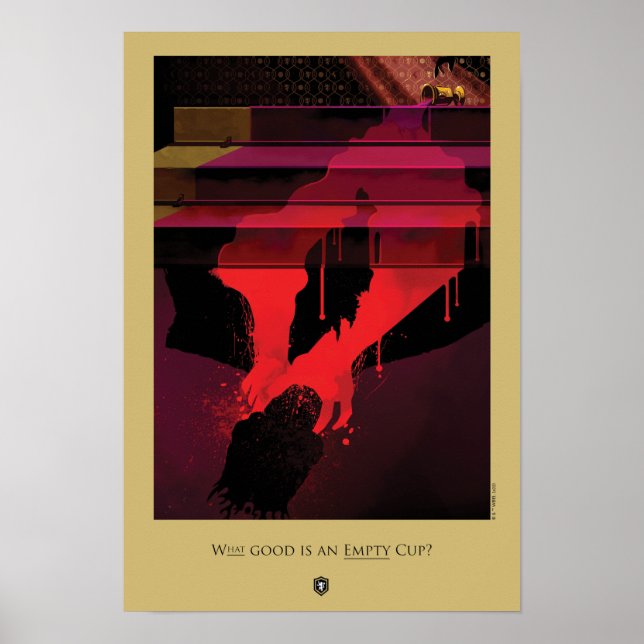 Was ist gut ein leerer Cup? Poster (Vorne)