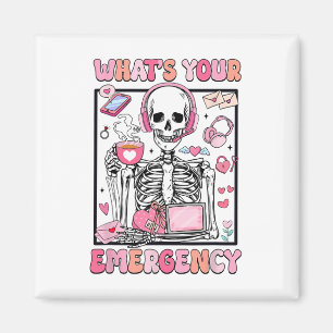 Was ist Ihr Notfall Valentinstag 911 Disponent Magnet