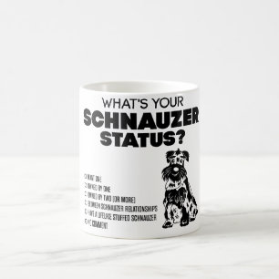 Was ist Ihr Schnauzer-Status? Tasse