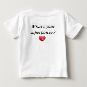 Was ist Ihre Supermacht? scherzt T-Shirt