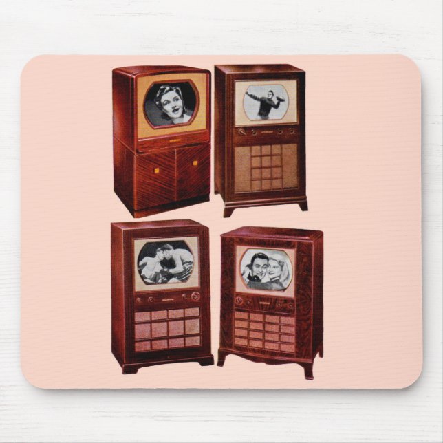 Was ist im Fernsehen? Mousepad (Vorne)