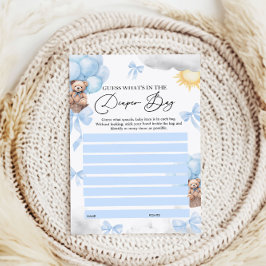 Was ist im Windeln Bag Baby Shower Game?