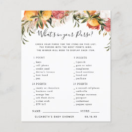 Was ist in deiner Geldbörse? | Baby Showspiel